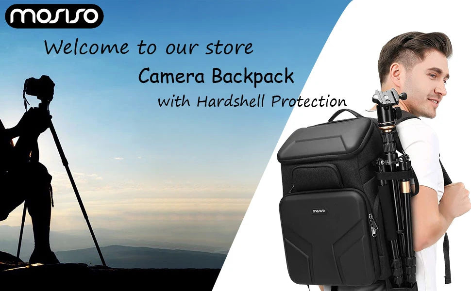 Waterproof DSLR Camera & Laptop Backpack